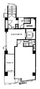 八幡日本橋小網町ビル1F 間取り図