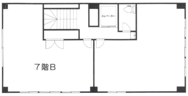 八重洲一丁目ビルB 間取り図