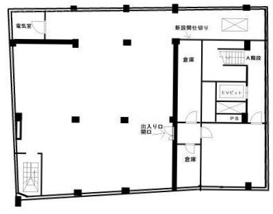 三優ビルB1F 間取り図