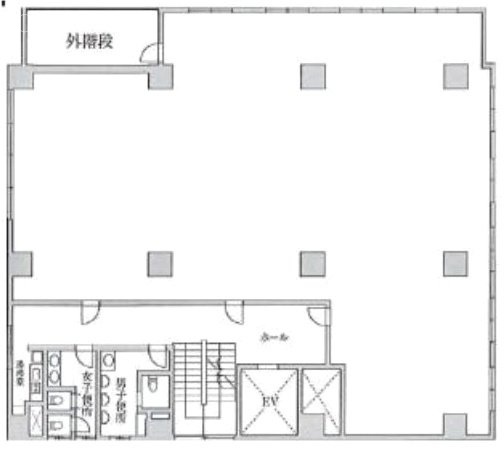 第2田中ビル8F 間取り図