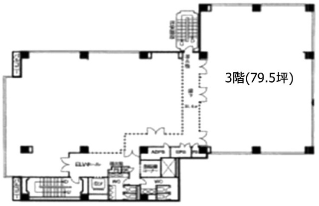 ツインビュー御茶ノ水3F 間取り図