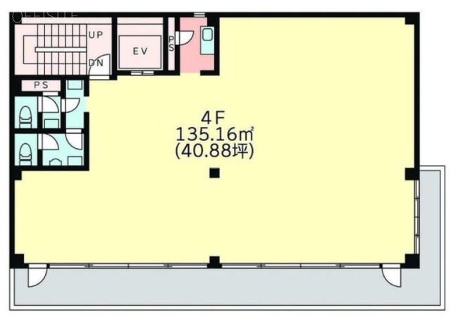 KMビル4F 間取り図