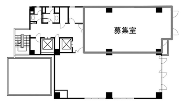 関内JSビル202 間取り図