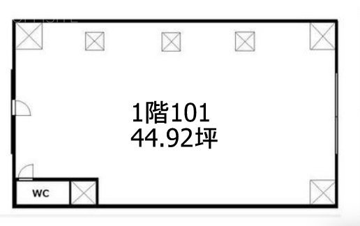 ウィンド三宿101 間取り図