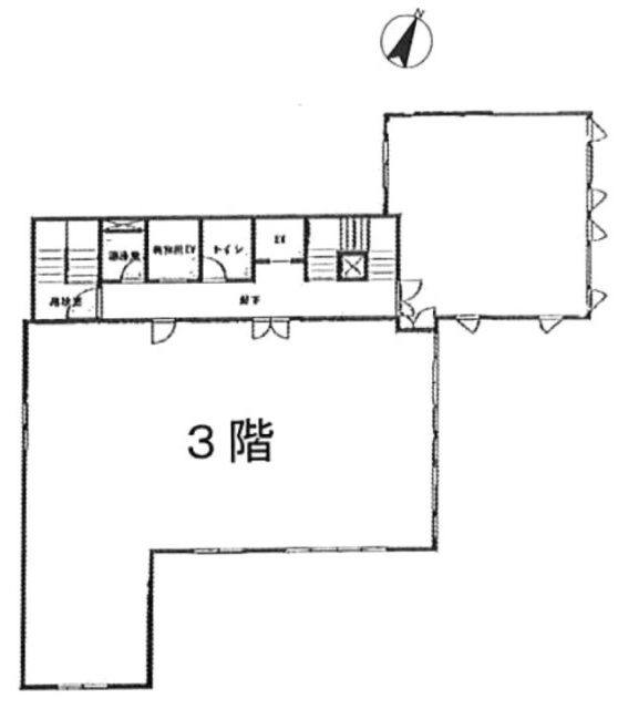 柳橋二丁目ビル3F 間取り図