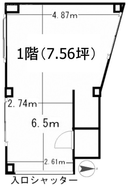 和田ビル1F 間取り図