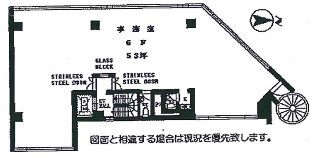 ANNI東日本橋ビル6F 間取り図