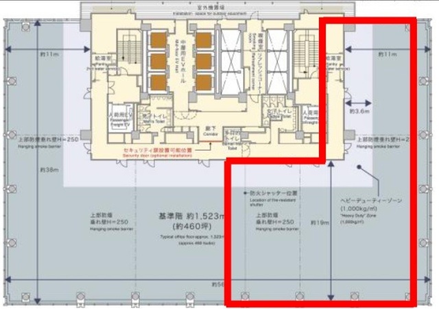 横浜ダイヤビルディング1905～1907 間取り図