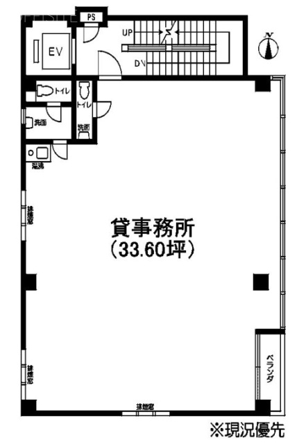 神田THビル4F 間取り図