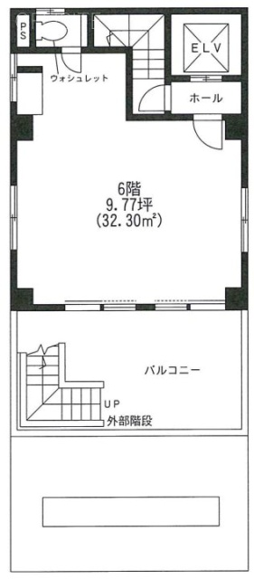 日本タオル会館ビル6F 間取り図