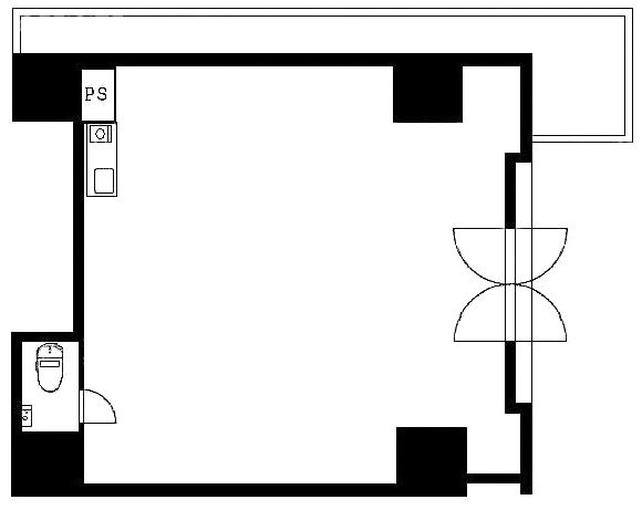 東林ビル1F 間取り図