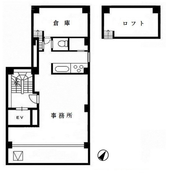日本橋秋山ビル9F 間取り図