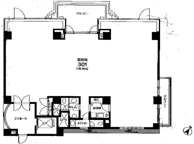 MAX-1ビル301 間取り図