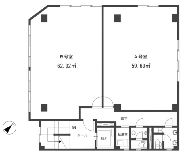 吉田ビル4F 間取り図