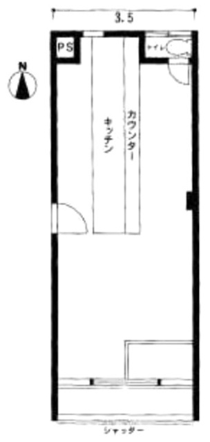 沢井ビル101 間取り図