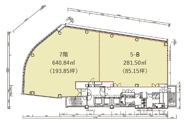 スプライン青山東急B 間取り図