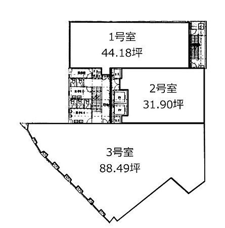いちご五反田ビル401 間取り図