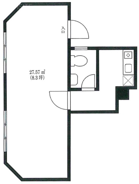 ルパルク上原A 間取り図