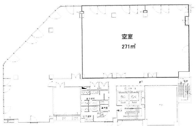 ニッセイ大塚駅前ビル6F 間取り図