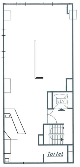 第3ダイヤモンドビル2F 間取り図