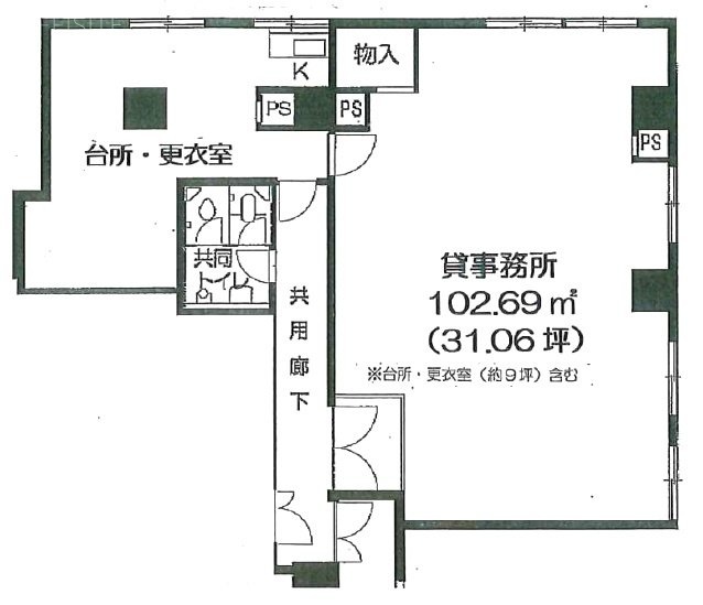 マ・シャンブル南池袋2F 間取り図