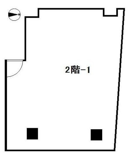三喜イシガミビル2F 間取り図