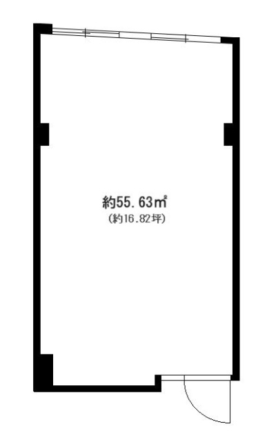 陽輪台高円寺ビル2F 間取り図