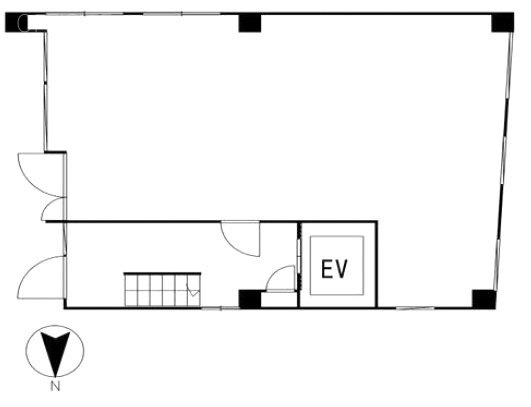 丸十ビル1F 間取り図