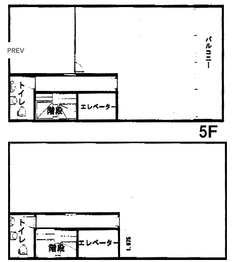 松岡ビル4F-5F 間取り図