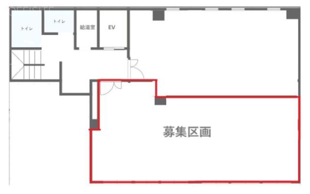 丹生(にう)ビルA 間取り図