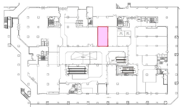 ザ・スクエア1F 間取り図