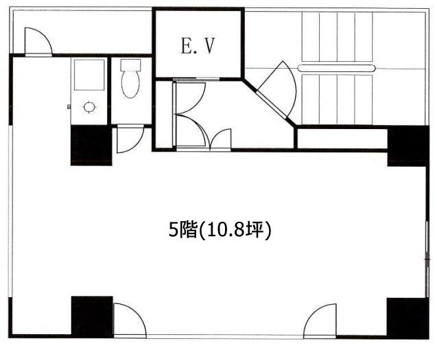 南青山YSSビル5F 間取り図