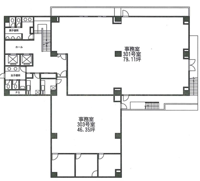 YBビル301 間取り図