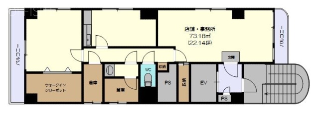 ステラビル7F 間取り図