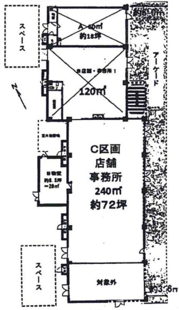 コープ調布C棟ビルC 間取り図