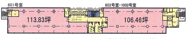 ヒューリック銀座ウォールビル602 間取り図