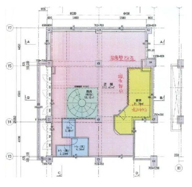 フレッサイン赤坂B1F 間取り図