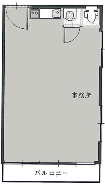 叶屋ビル302 間取り図