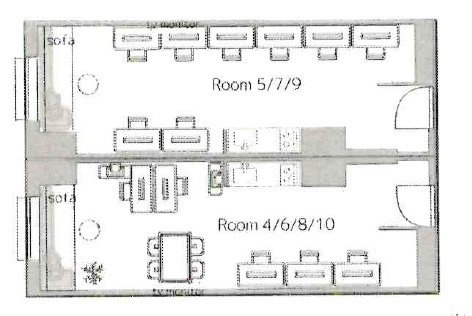IsaI AkasakA608 間取り図