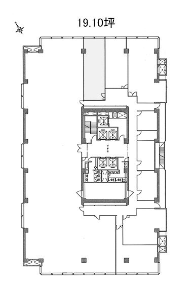 日比谷中日ビル4F 間取り図