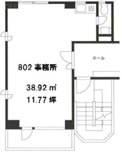 YKBマイクガーデン802 間取り図