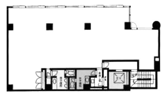 池袋ツルミビル2F 間取り図