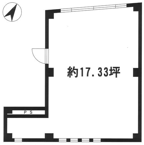 世拡ビル4F 間取り図