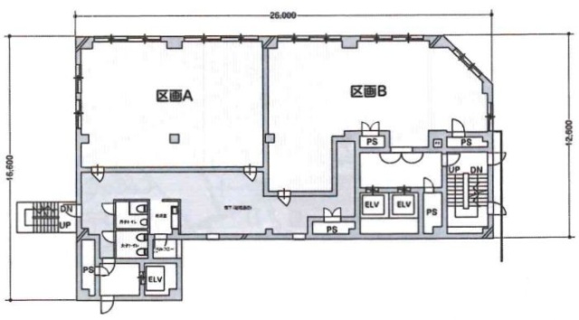 NACビル5F 間取り図