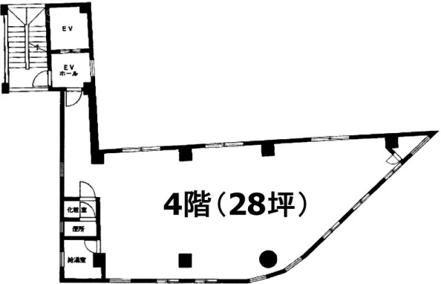 豊和本社ビル4F 間取り図