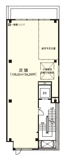 T'S BRIGHTIA ときわ台ビル3F 間取り図