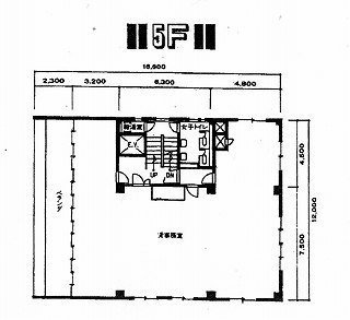 前川ビル5F 間取り図