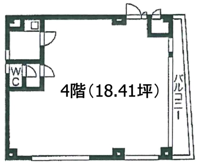 ミニービル4F 間取り図