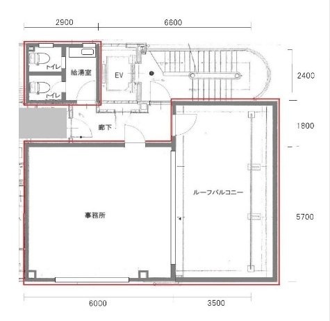 第一野村ビルB 間取り図