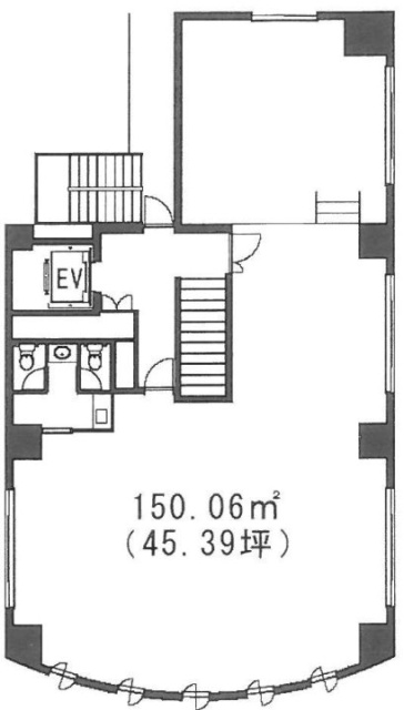 西新宿TOKビル201 間取り図